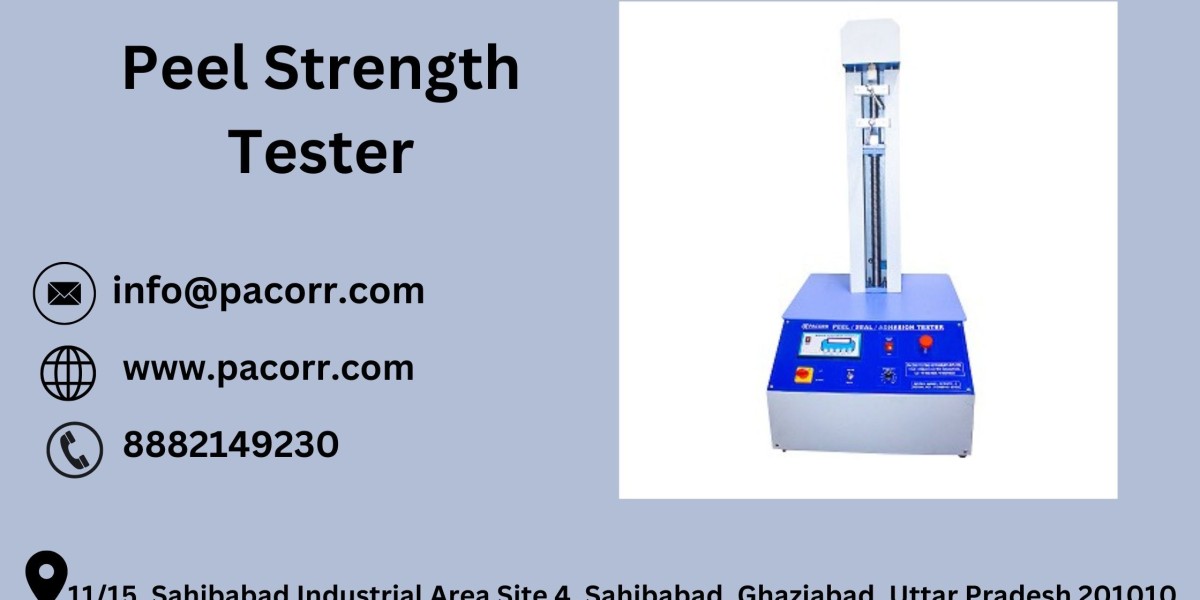 Peel Strength Tester: Enhancing Product Quality by Accurately Measuring Adhesive Bond Strength in Packaging Applications